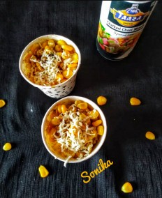 Cheesy masala corn Recipe