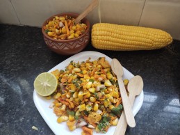 Corn bhel Recipe
