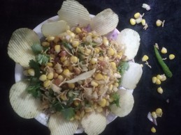 Corn masala chat Recipe