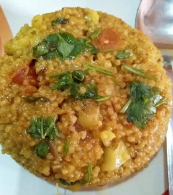 Vegetable daliya Recipe