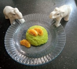 QUALIFLOWER HALWA WITH CARAMALISED FRUITS RECIPE
