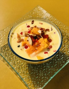 Dry fruit custard Recipe