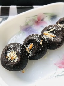 Chochlate coconut peda Recipe