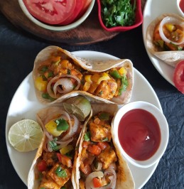 Paneer Makhni Tacos Recipe