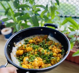 Aloo puttu Recipe