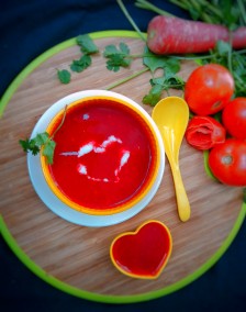 Beetroot carrot soup Recipe