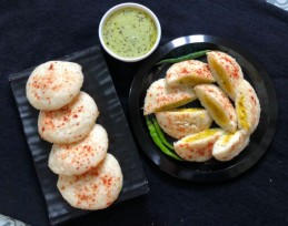 BATATA VADA STUFFED IDLI  RECIPE