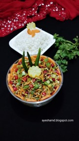 Sprouted Green Gram Kosambari Salad Recipe