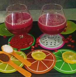 Pomegranate seeds Juice Recipe
