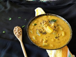 Coloured cucumber sambar Recipe