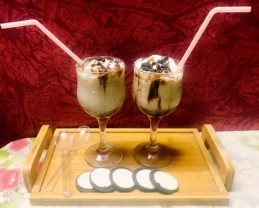 Oreo shake with vanilla ice cream Recipe