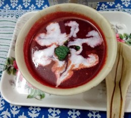 Beetroot tomato soup Recipe