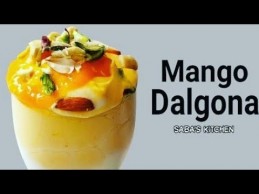 Mango Dalgona Milkshake Recipe