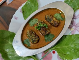 Palak Paneer Corn Kofta Recipe
