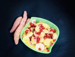 Sweet potato chat Recipe