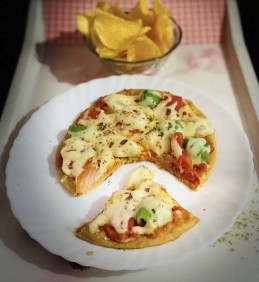 Wheat flour pizza Recipe