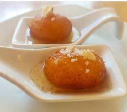 Homemade Sooji Gulab Jamun Recipe.