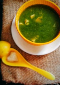 Palak Paneer Soup Recipe