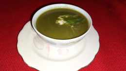 Potato  spinach  soup Recipe
