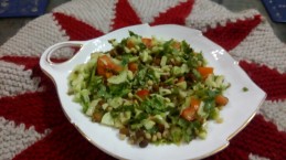 Sprout cucumber salad Recipe
