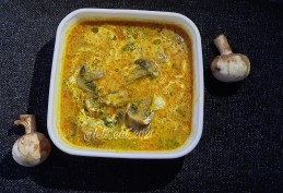 Mushroom soup Indian style Recipe