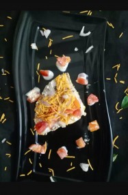 Chatpati Dahi Layered Roti Chaat Recipe