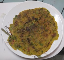 Leftover dal chila recipe