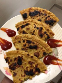 Leftover paratha recipe