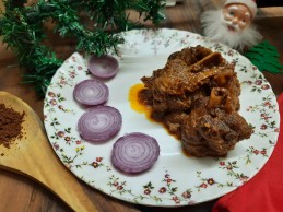 Coffee mutton in honey coffee sauce recipe