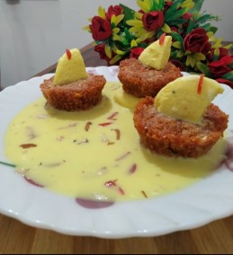 Gajar halwa Rasmalai truffle recipe