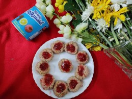 STRAWBERRY SANDESH RECIPE