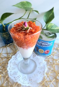 Gajar Halwa Parfait Recipe