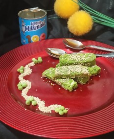 Fresh Peas Bars Recipe