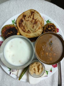 Falafal Punjabi Twist Thali Recipe
