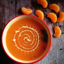 Orange clear soup recipe