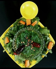 Palak chutney recipe