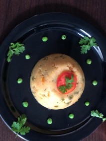 VEG UPMA WITH VANGIBATH MASALA RECIPE