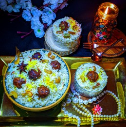 Prawn coconut pulao recipe