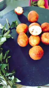 Crispy paneer sweet balls recipe