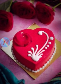Red Heart Cake Recipe