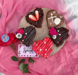Valentine's Day Heart Brownie Recipe