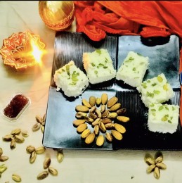 Instant Custard Apple Kalakand Recipe