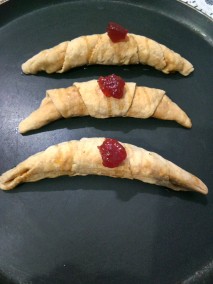 Baked Stuffed Chocolate Dry fruits Wheat Flour Croissant Recipe