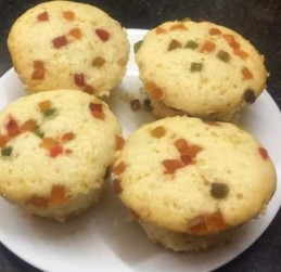 Tutti Frutti cup cake recipe