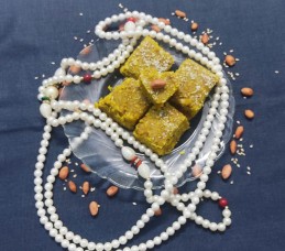 Sesame seed peanut burfi recipe