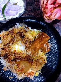 Less Oil Chicken Seekh Kabeb Biriyani Recipe