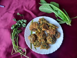 SPINACH PAKORA RECIPE