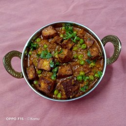 Matar paneer recipe