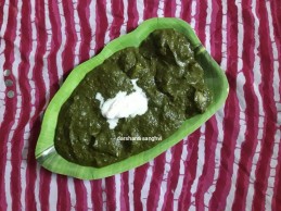 Methi palak ki sabji recipe