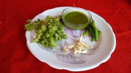 CHILLY CORIANDER AND GARLIC CHUTNEY RECIPE